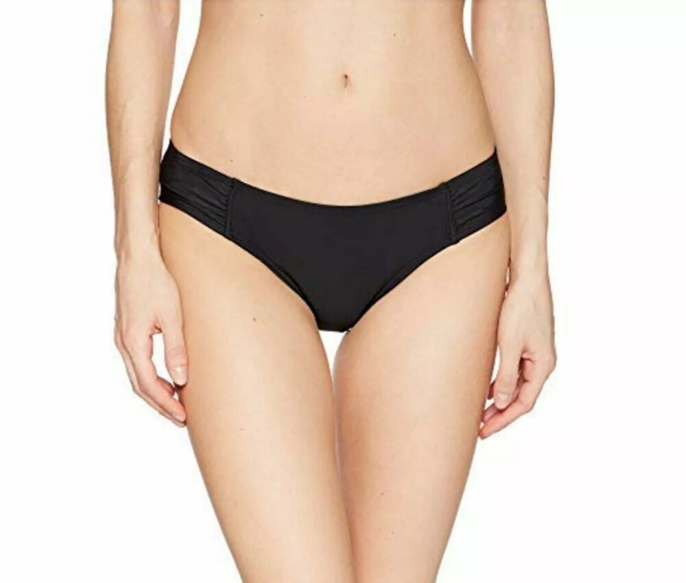 Lole Women's Black Solid Bikini Bottom Swimwear Size M